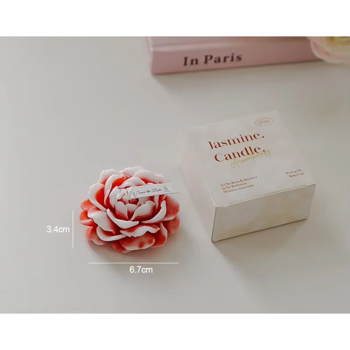 Flower Shaped Scented Candle