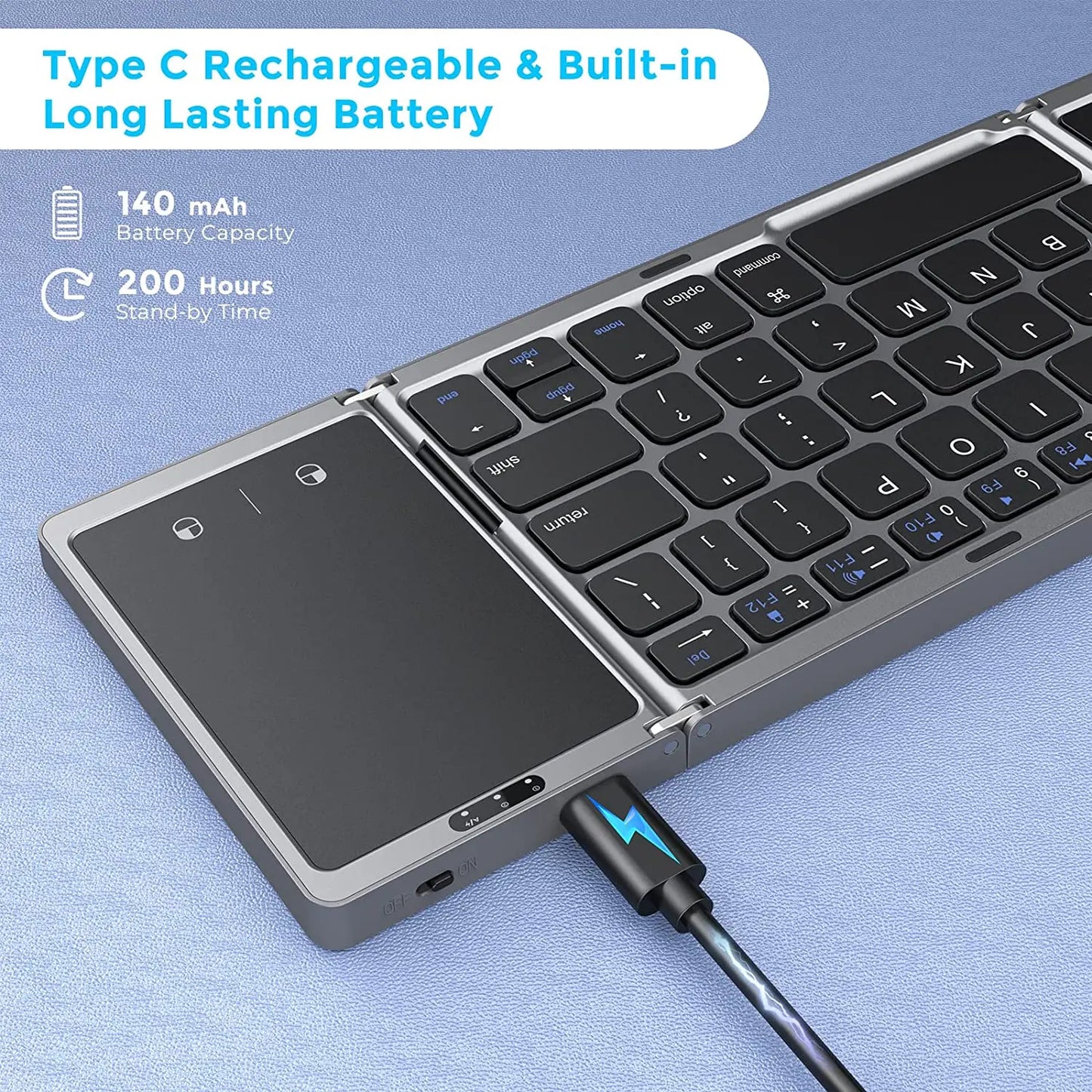 Foldable  Bluetooth Keyboard