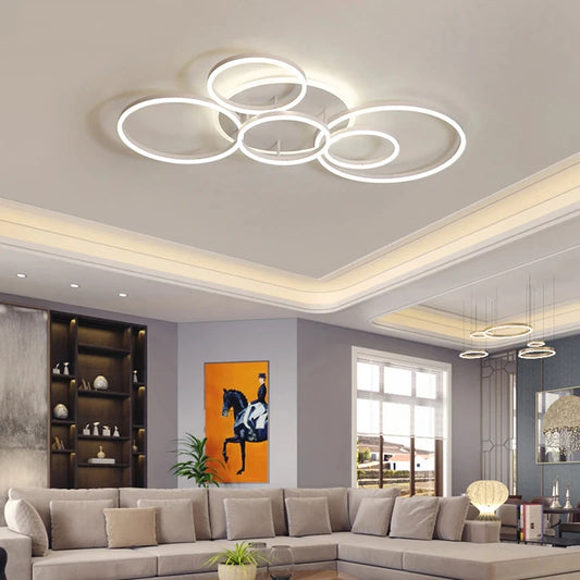 Modern Rings LED Ceiling Chandelier