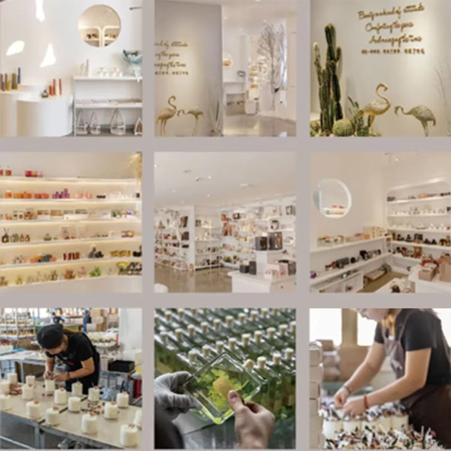 Flower Shaped Scented Candle