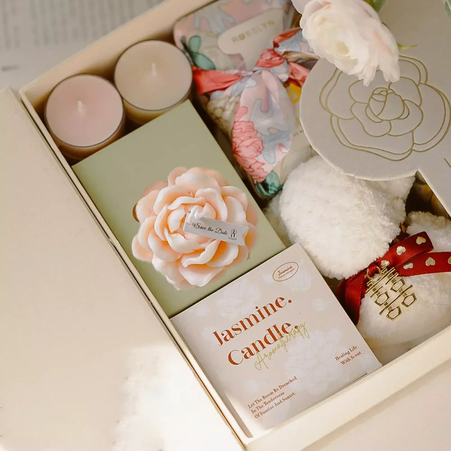 Flower Shaped Scented Candle