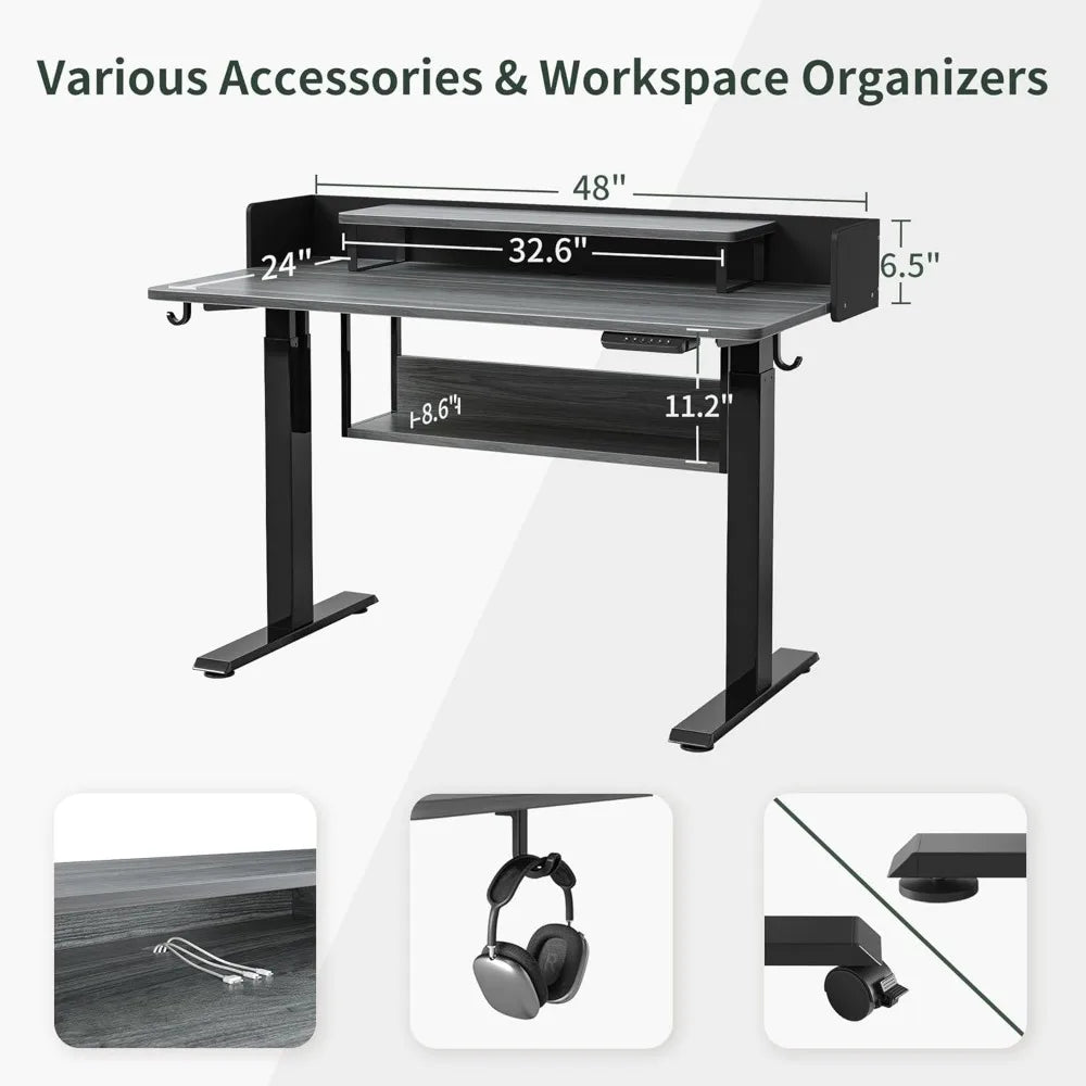 48"Electric Standing Desk