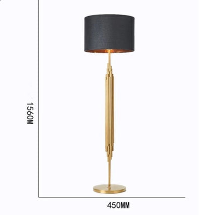 Nordic Luxury Gold Floor Lamp