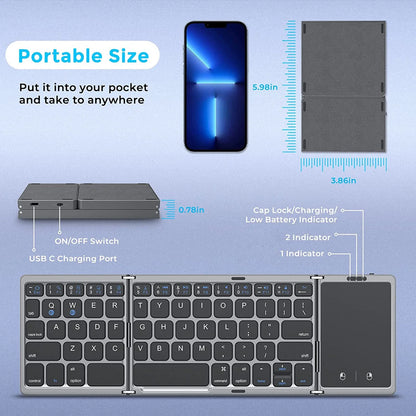 Foldable  Bluetooth Keyboard