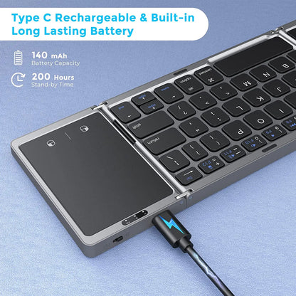 Foldable  Bluetooth Keyboard